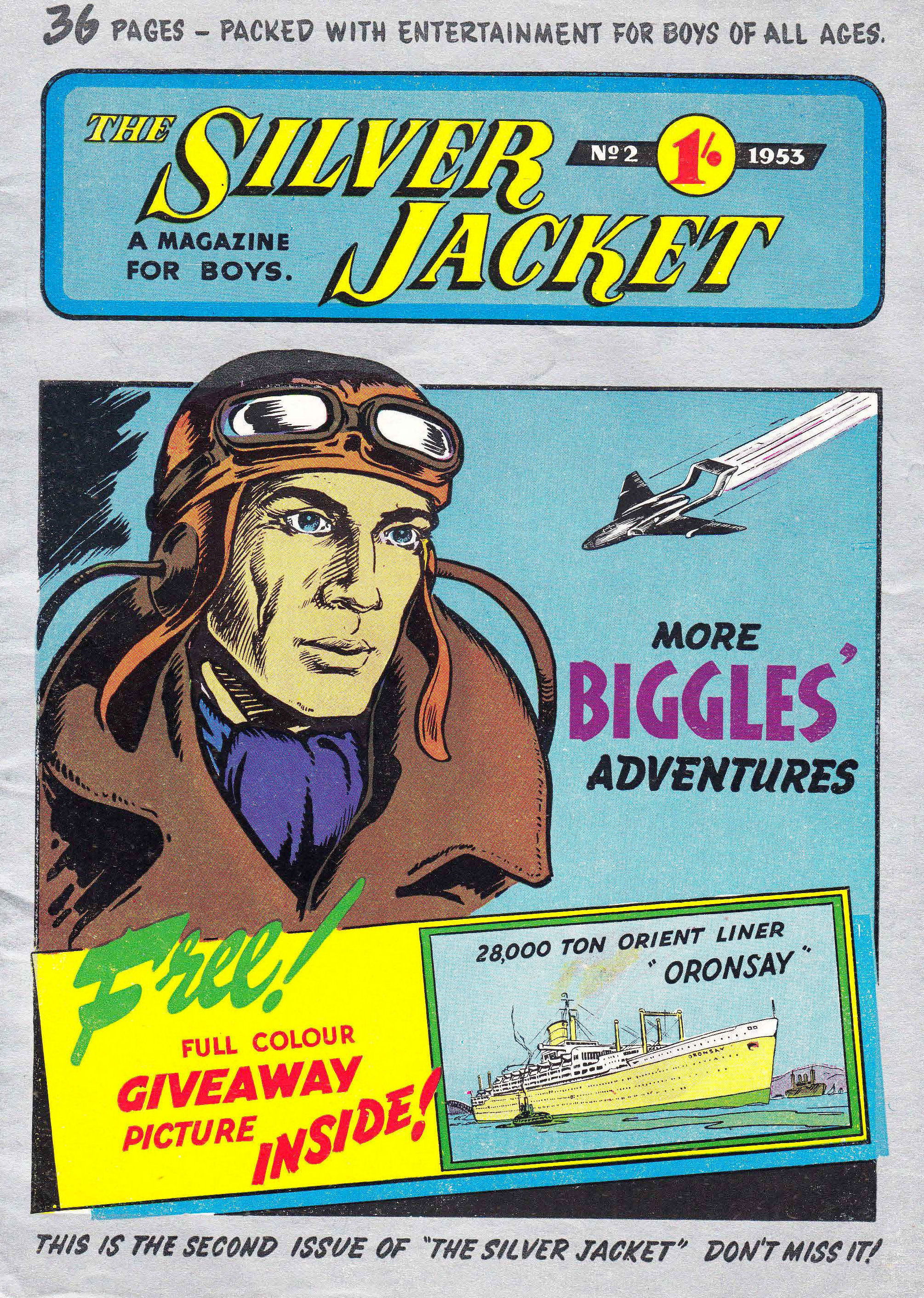 The Silver Jacket (Beaconsfield Productions, 1953 series) v1#2 (1 November 1953)