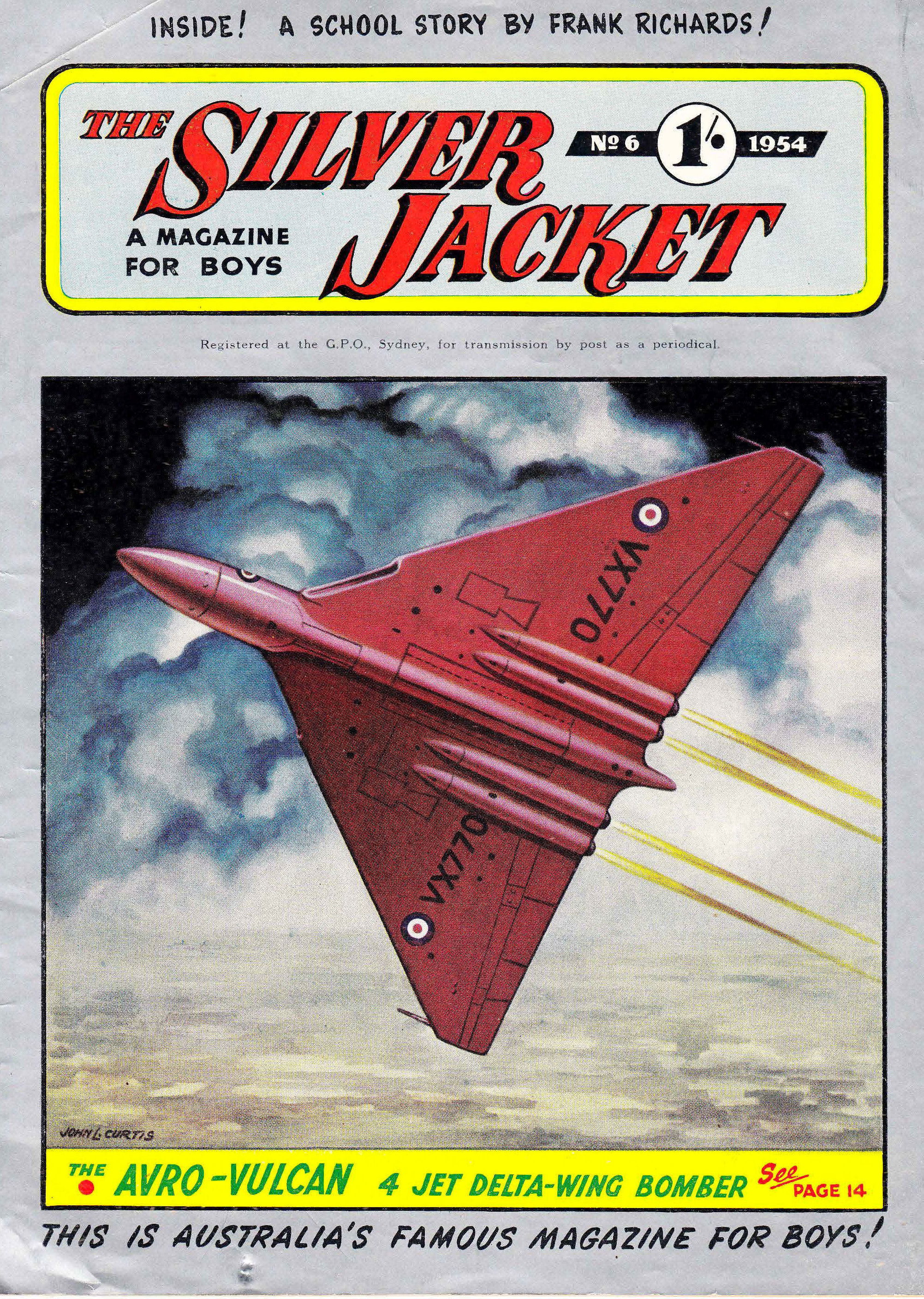 The Silver Jacket (Beaconsfield Productions, 1953 series) v1#6 (March 1954)