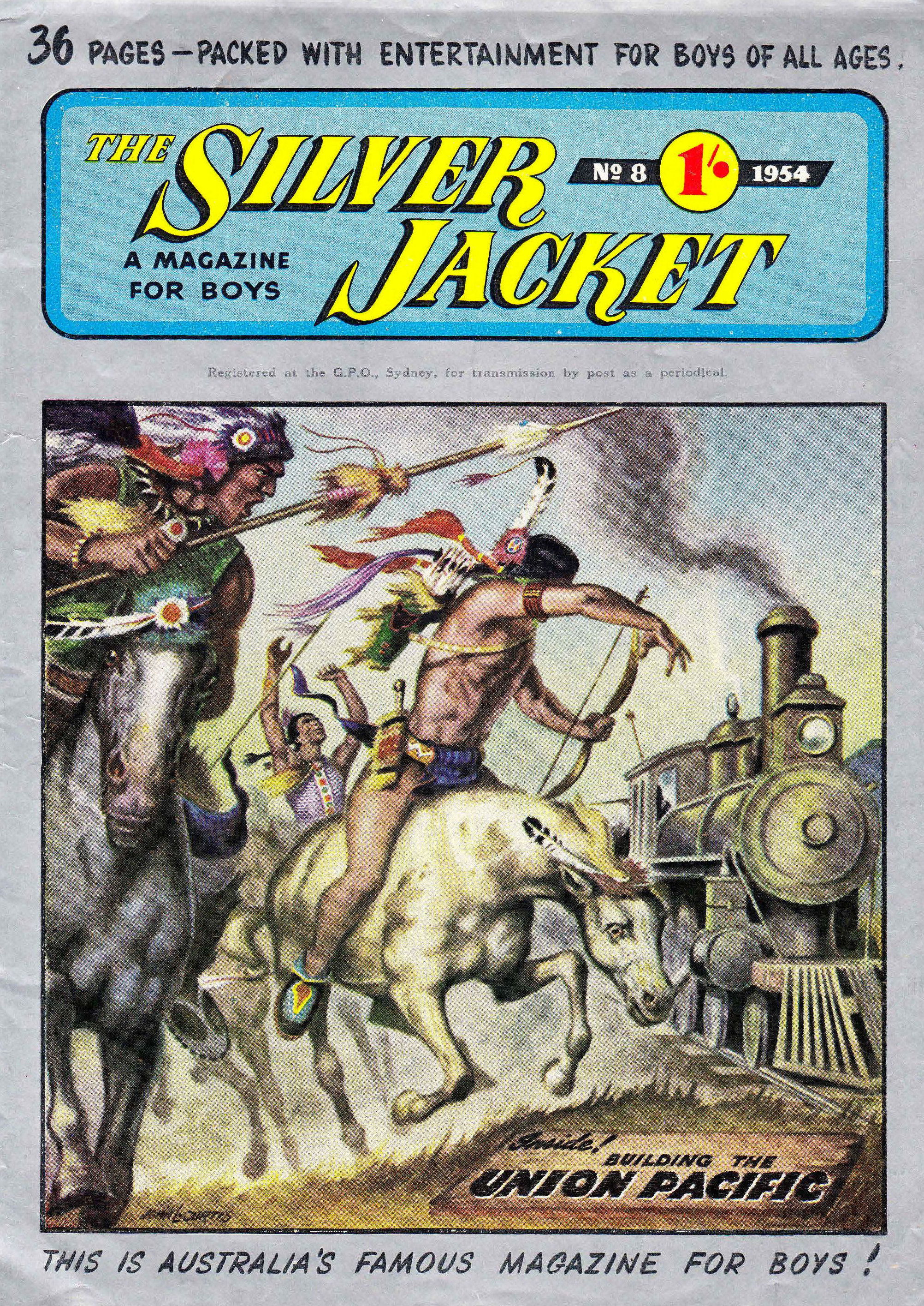 The Silver Jacket (Beaconsfield Productions, 1953 series) v1#8 (May 1954)