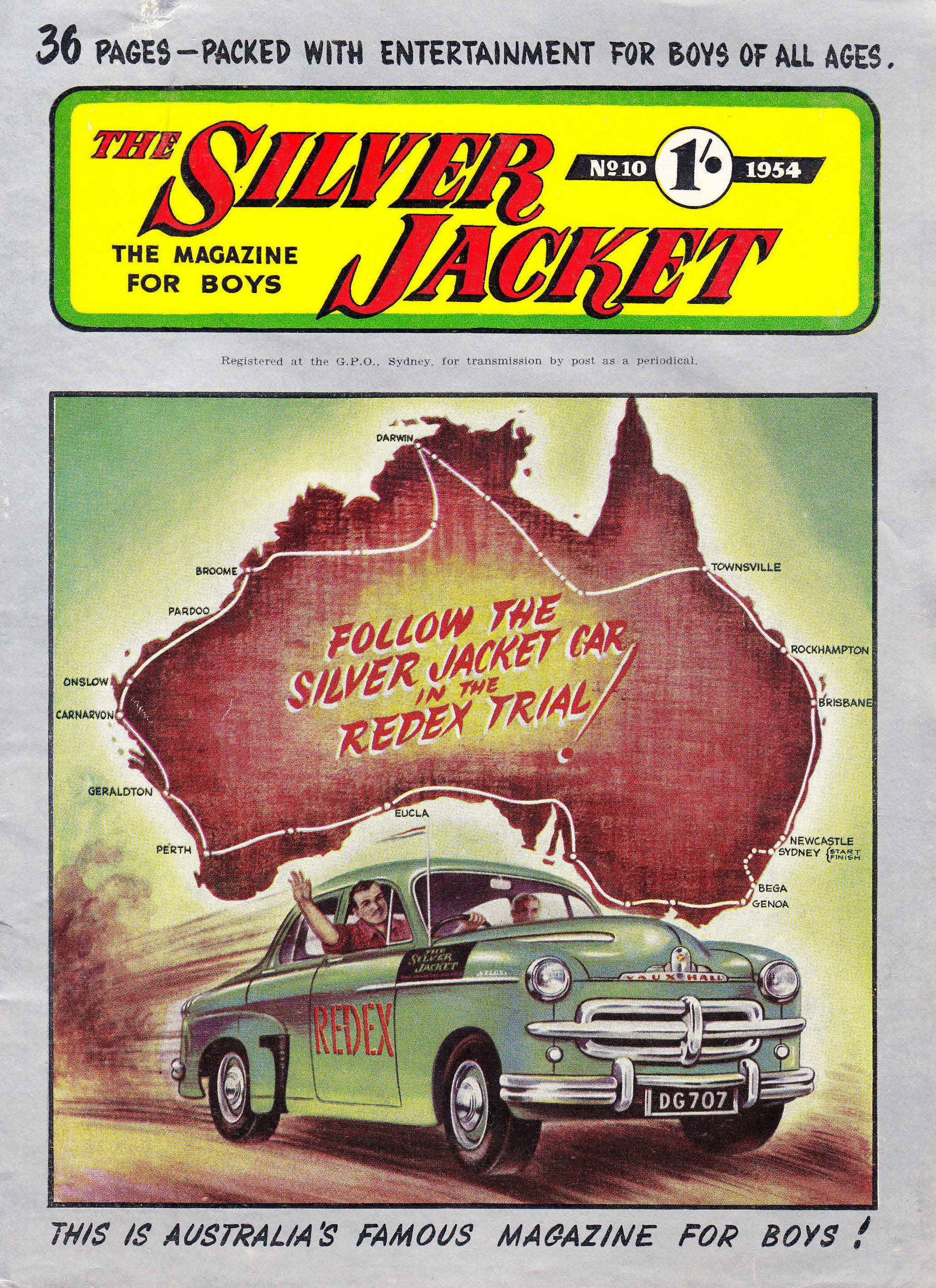 The Silver Jacket (Beaconsfield Productions, 1953 series) v2#10 (July 1954)