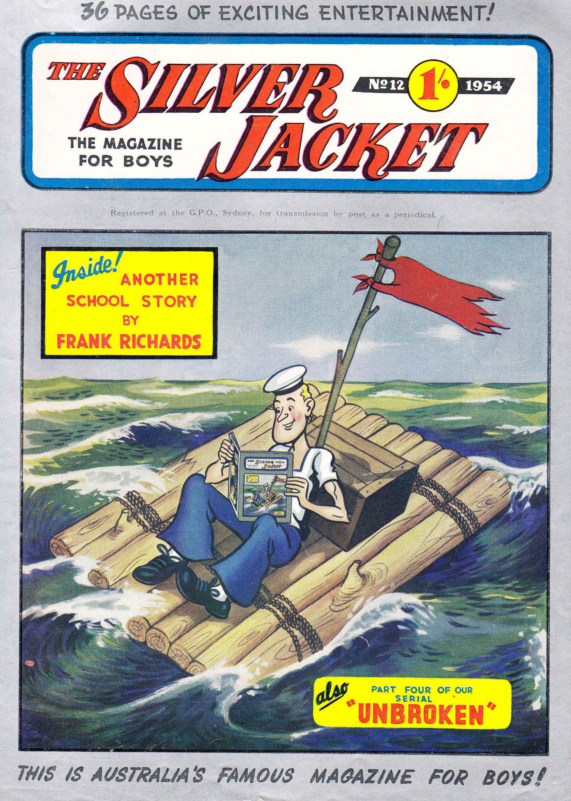 The Silver Jacket (Beaconsfield Productions, 1953 series) v2#12 (September 1954)