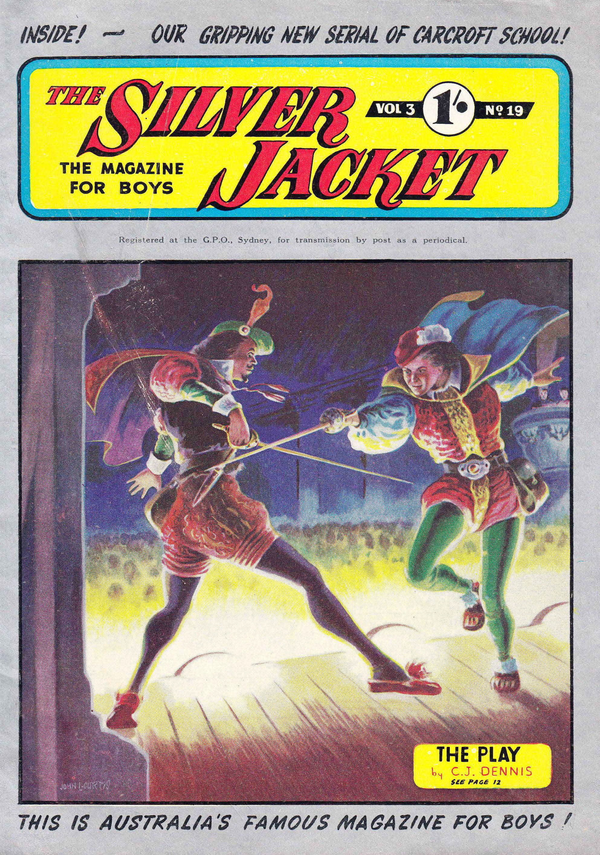 The Silver Jacket (Beaconsfield Productions, 1953 series) v3#19 (April 1955)