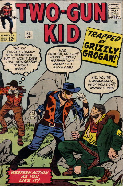 Two Gun Kid (Marvel, 1953 series) #64 (July 1963)