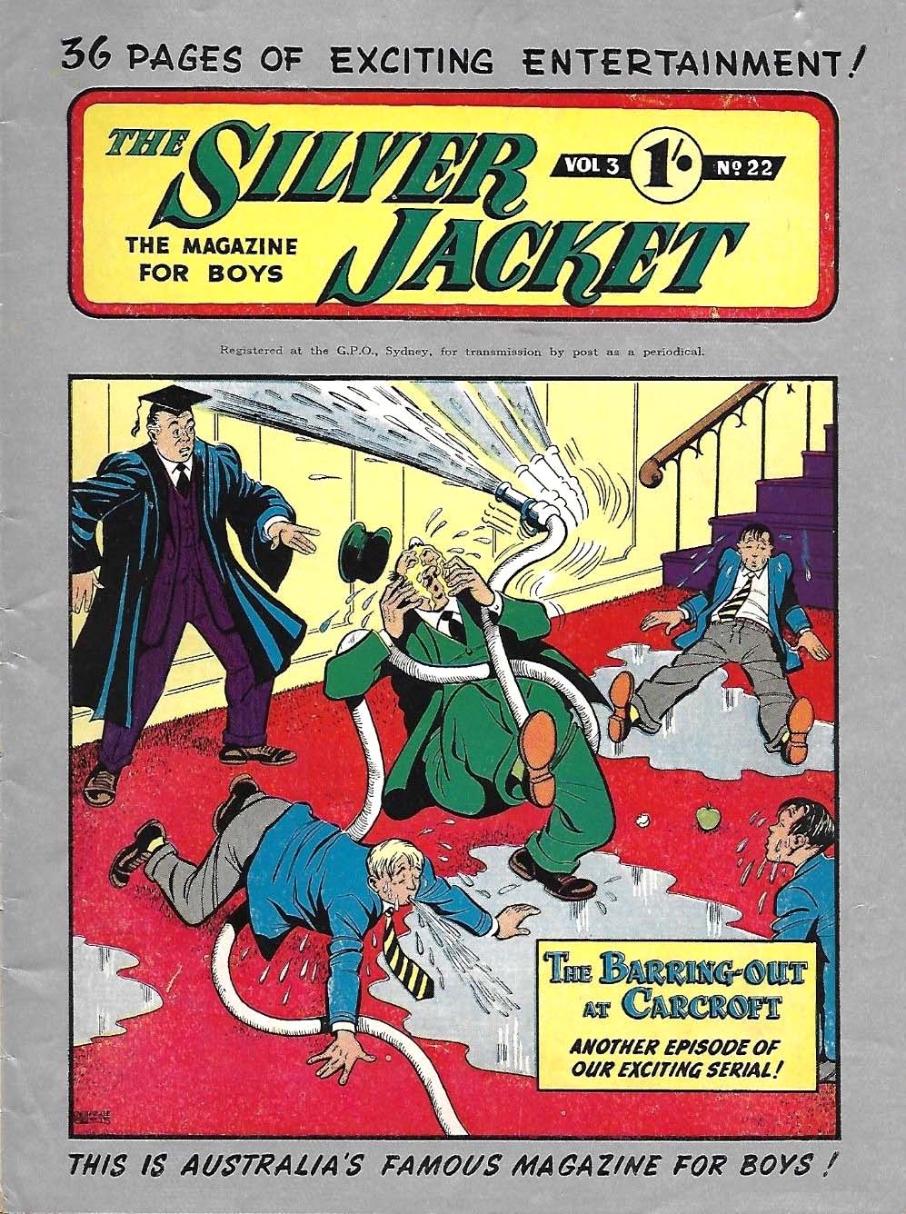 The Silver Jacket (Beaconsfield Productions, 1953 series) v3#22 (July 1955)