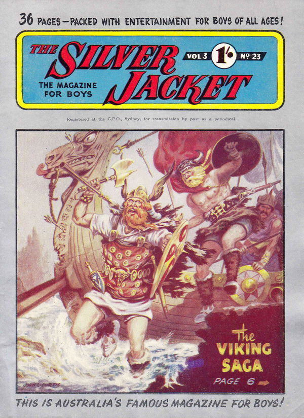 The Silver Jacket (Beaconsfield Productions, 1953 series) v3#23 (August 1955)