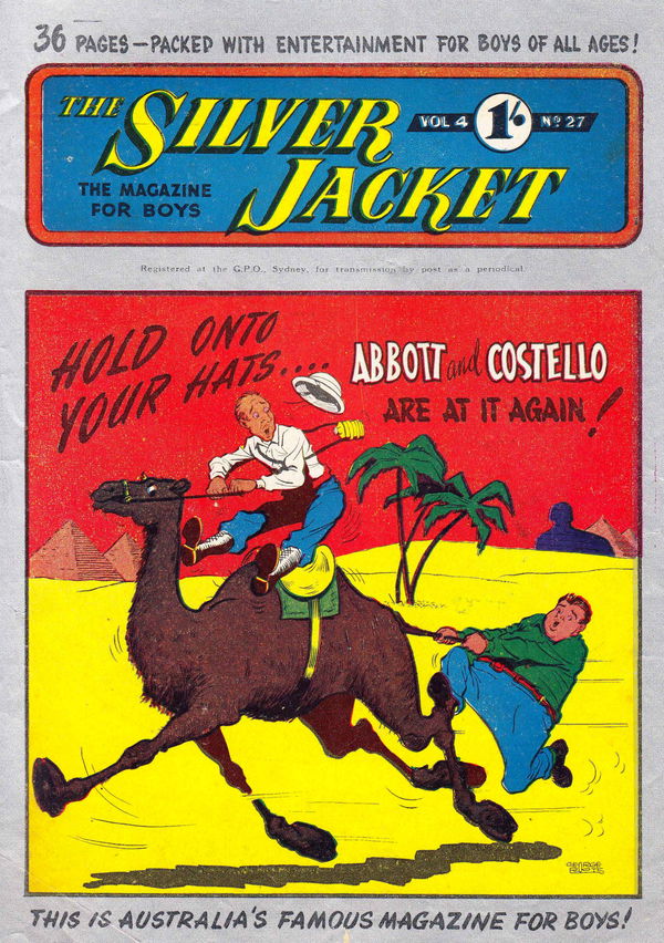 The Silver Jacket (Arthur D. Gorfain, 1955 series) v4#27 (December 1955)