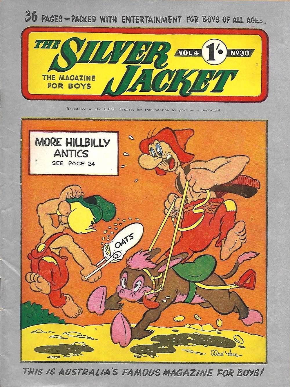 The Silver Jacket (Arthur D. Gorfain, 1955 series) v4#30 (30 January 1956)