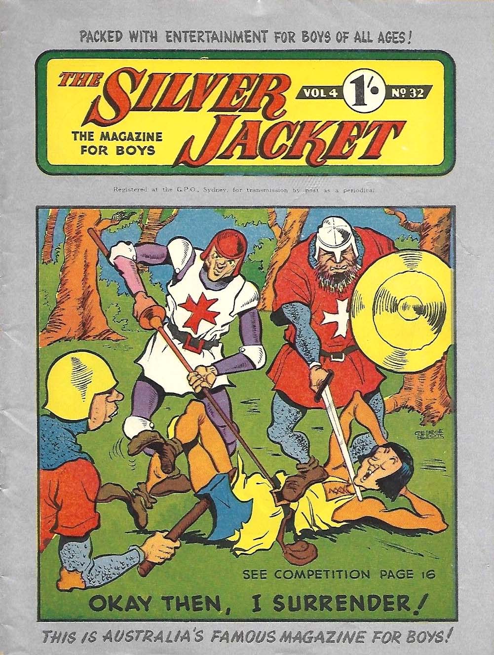 The Silver Jacket (Arthur D. Gorfain, 1955 series) v4#32 (27 February 1956)