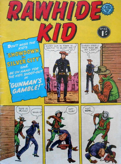 Rawhide Kid (Horwitz, 1963 series) #10 ([September 1964?])