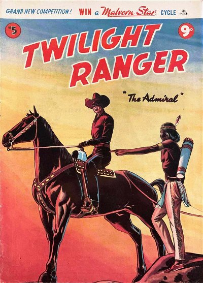 Twilight Ranger (Apache, 1955 series) #5 ([March 1956])
