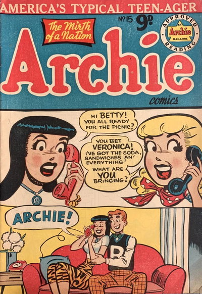 Archie Comics  #15 ([September 1957?])