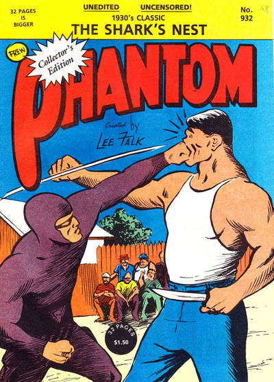 The Phantom (Frew, 1983 series) #932 June 1989