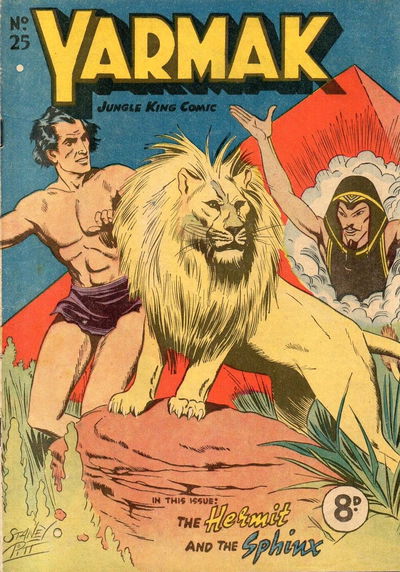 Yarmak Jungle King Comic (Youngs, 1949 series) #25 [November 1951]