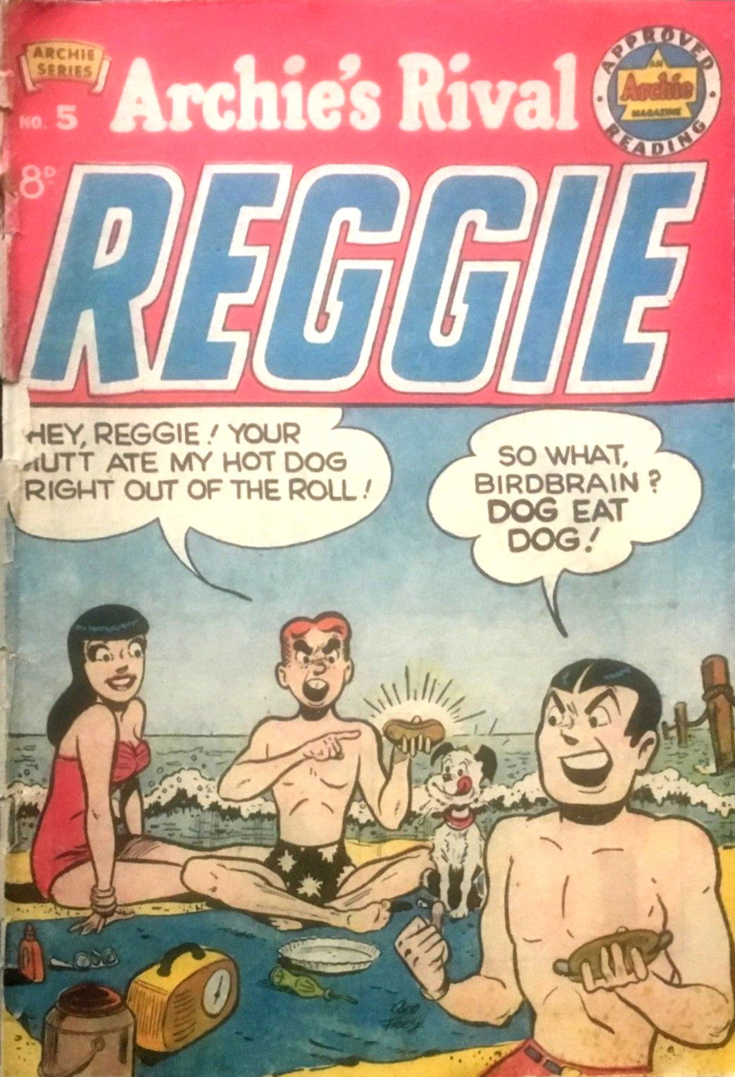 Archie's Rival Reggie (HJ Edwards, 1951? series) #5 ([April 1952?])