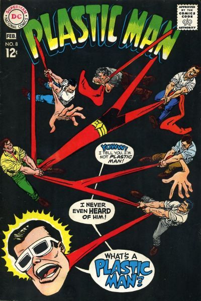 Plastic Man  #8 (January-February 1968)