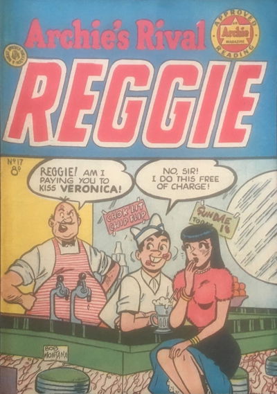 Archie's Rival Reggie (HJ Edwards, 1951? series) #17 [April 1953?]