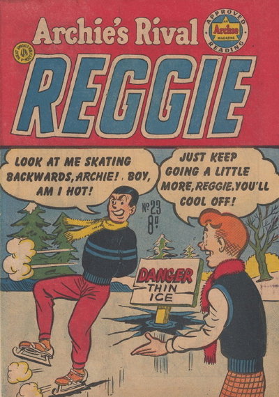 Archie's Rival Reggie  #23 ([October 1953?])