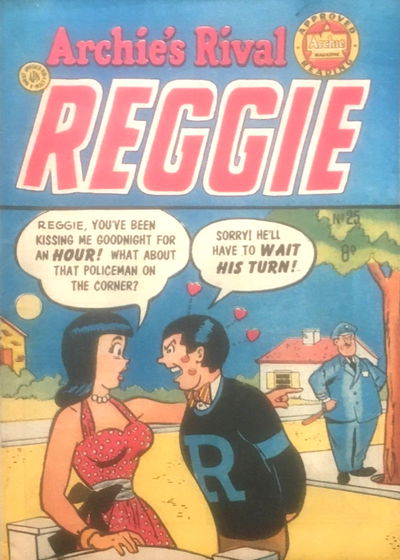 Archie's Rival Reggie (HJ Edwards, 1951? series) #25 [December 1953?]