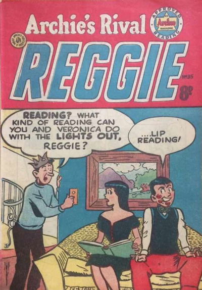 Archie's Rival Reggie (Archie, 1954? series) #35 [October 1954?]