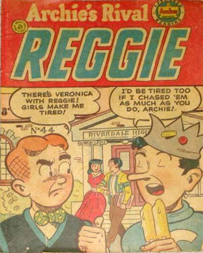 Archie's Rival Reggie (Archie, 1954? series) #44 [July 1955?]