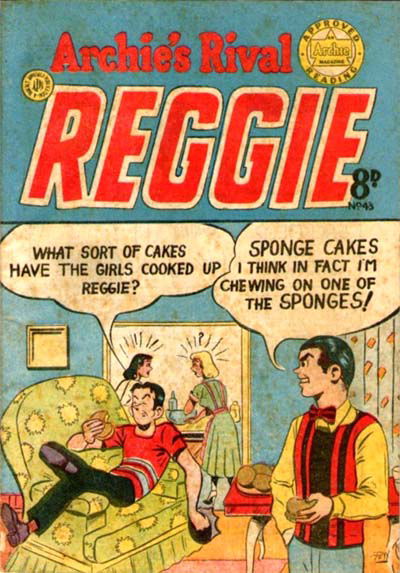 Archie's Rival Reggie (Archie, 1954? series) #45 [August 1955?]