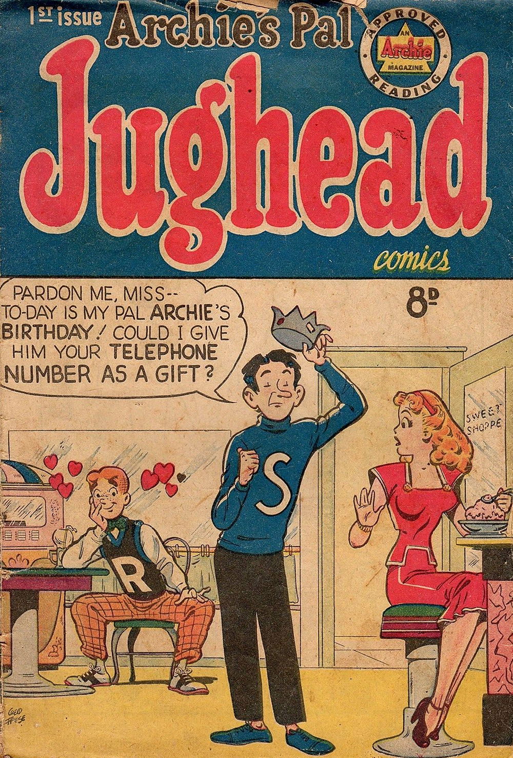 Archie's Pal Jughead Comics (HJ Edwards, 1950? series) #1 ([February 1951?])