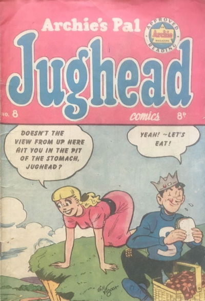 Archie's Pal Jughead Comics (HJ Edwards, 1950? series) #8 [September 1951?]