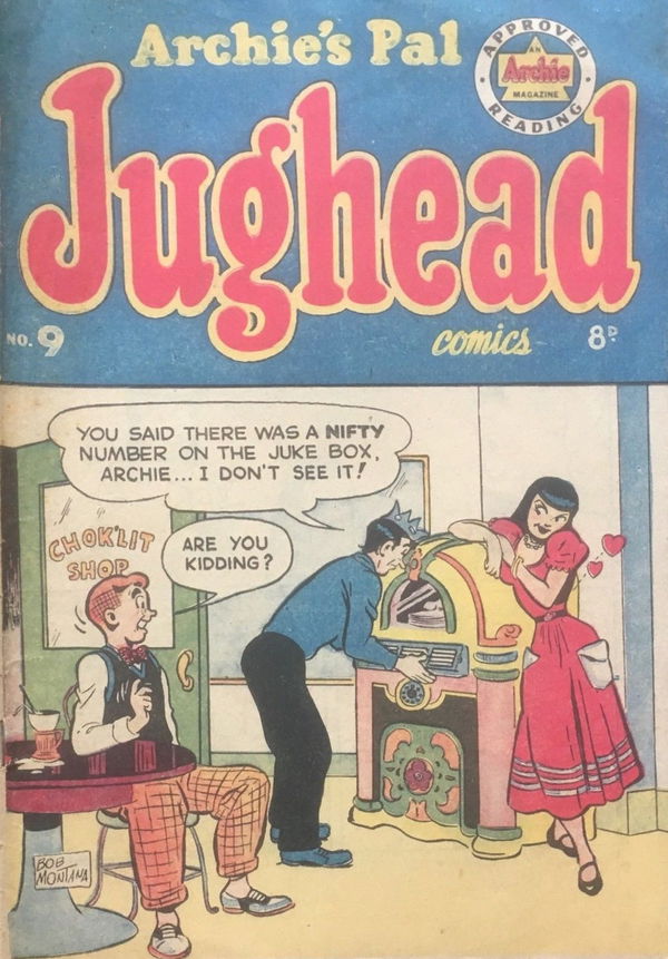 Archie's Pal Jughead Comics (HJ Edwards, 1950? series) #9 ([October 1951?])