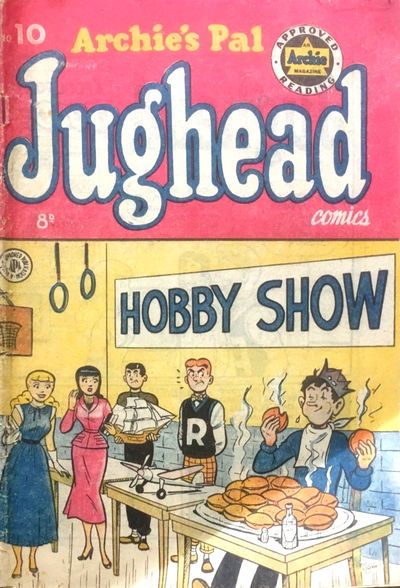 Archie's Pal Jughead Comics (HJ Edwards, 1950? series) #10 [November 1951?]