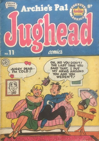 Archie's Pal Jughead Comics (HJ Edwards, 1950? series) #11 [December 1951?]