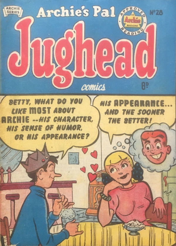 Archie's Pal Jughead Comics (HJ Edwards, 1950? series) #14 ([March 1952?])