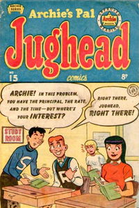 Archie's Pal Jughead Comics (HJ Edwards, 1950? series) #15 [April 1952?]