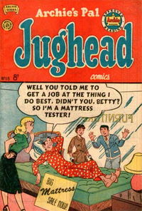 Archie's Pal Jughead Comics (HJ Edwards, 1950? series) #18 [July 1952?]