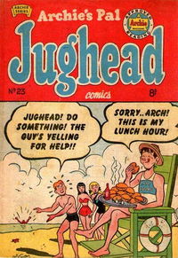 Archie's Pal Jughead Comics (HJ Edwards, 1950? series) #23 [December 1952?]