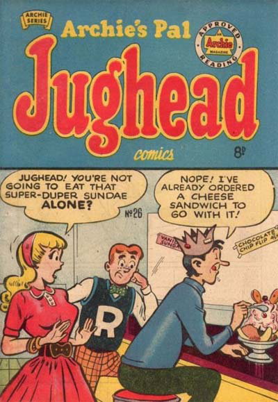 Archie's Pal Jughead Comics  #26 ([March 1953?])