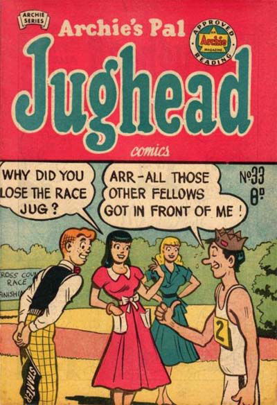 Archie's Pal Jughead Comics (HJ Edwards, 1950? series) #33 ([October 1953?])