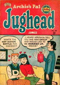 Archie's Pal Jughead Comics (HJ Edwards, 1950? series) #34 [November 1953?]