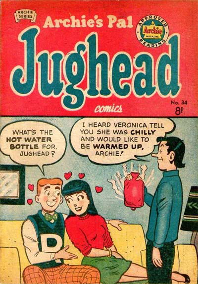 Archie's Pal Jughead Comics (HJ Edwards, 1950? series) #34 ([November 1953?])