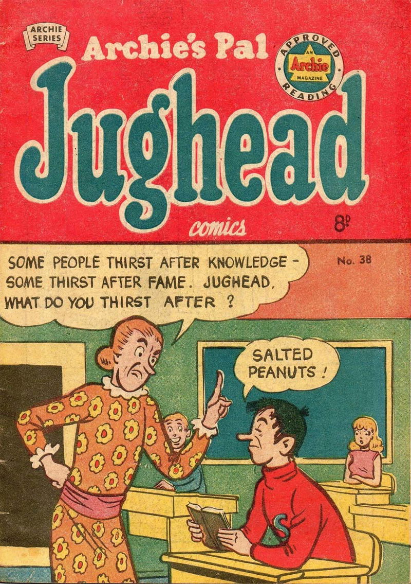 Archie's Pal Jughead Comics (HJ Edwards, 1950? series) #38 ([March 1954?])