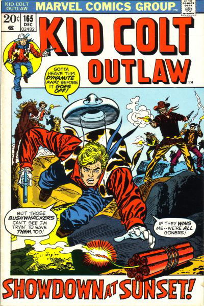 Kid Colt Outlaw (Marvel, 1949 series) #165 December 1972