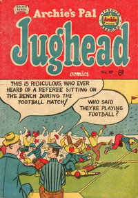 Archie's Pal Jughead Comics  #47 ([December 1954?])