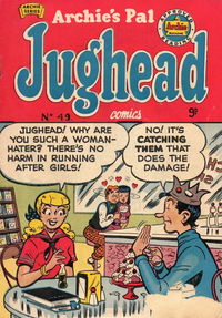 Archie's Pal Jughead Comics (HJ Edwards, 1950? series) #49 ([February 1955?])