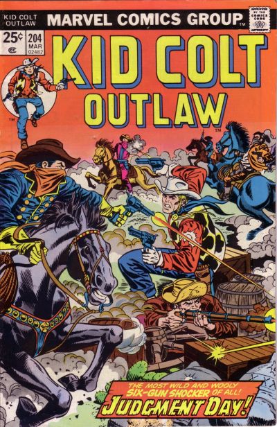 Kid Colt Outlaw  #204 (March 1976)