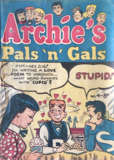 Archie's Pals 'n' Gals  #4 ([October 1952?])