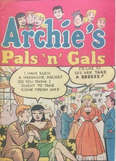 Archie's Pals 'n' Gals (Archie, 1953? series) #9