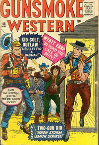 Gunsmoke Western (Marvel, 1955 series) #58 May 1960