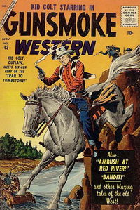 Gunsmoke Western (Marvel, 1955 series) #43 November 1957