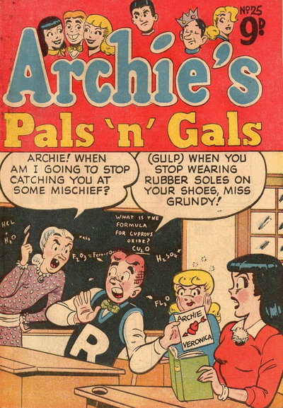 Archie's Pals 'n' Gals  #25 ([July 1954?])