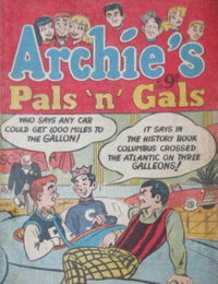 Archie's Pals 'n' Gals  #28 ([October 1954])
