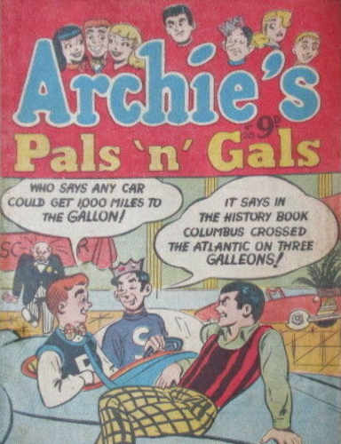 Archie's Pals 'n' Gals  #28 ([October 1954])